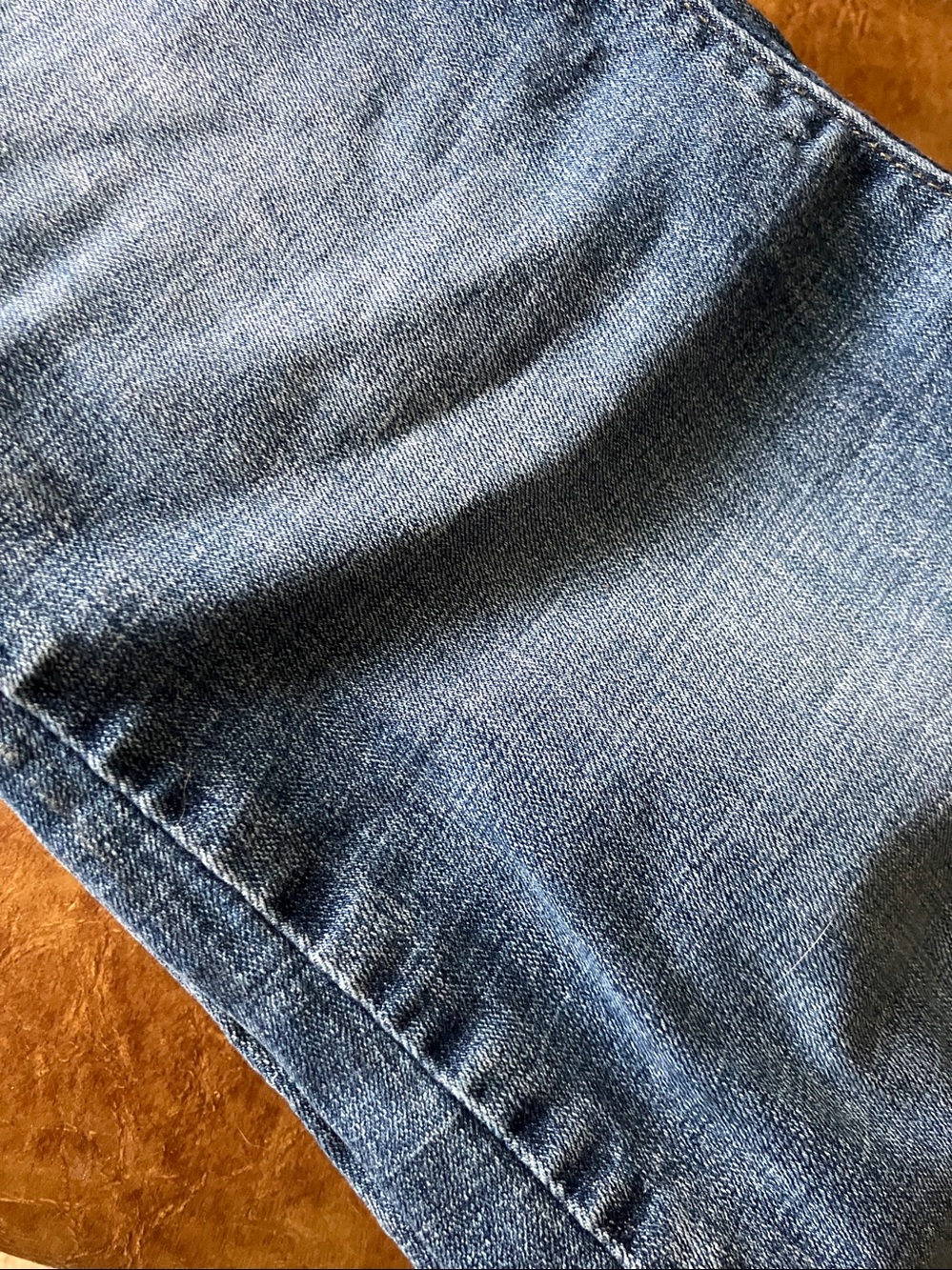 Levi's Blue Denim Jeans 725 High Rise Bootcut 30 - Picture 8 of 9